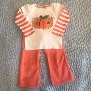 Toddler Girl Pants & Long Sleeve Top 2T